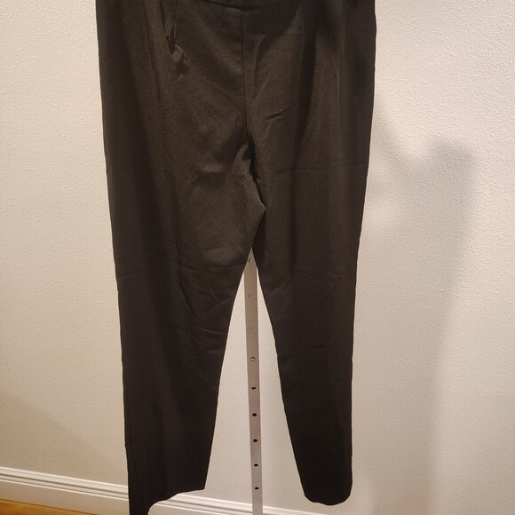 Modern Essentials Black Dress Pants Juniors Size 11 Polyester Spandex - Picture 8 of 11